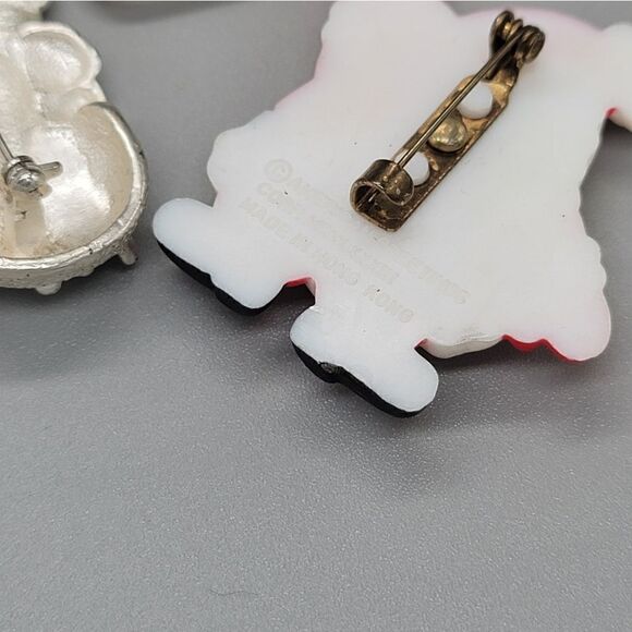 CHRISTMAS Brooch Lot - Picture 4 of 5